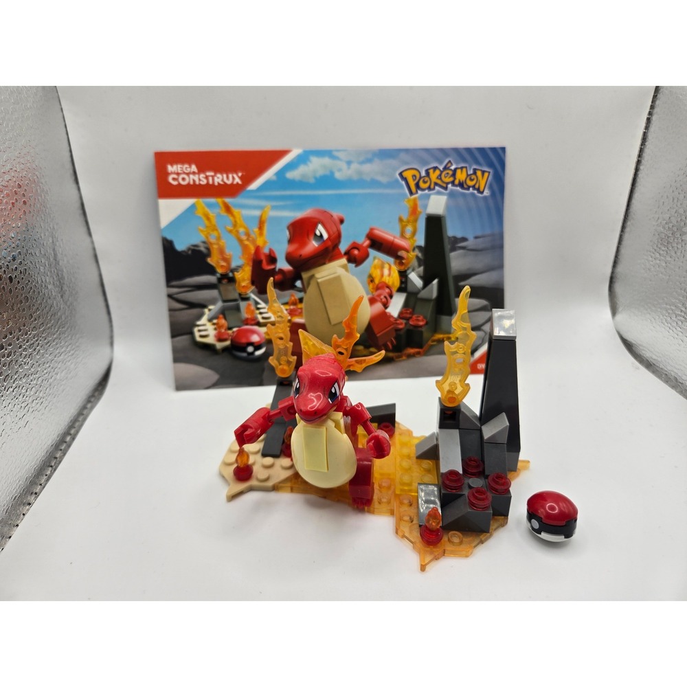 Mega Construx Pokemon Charmeleon DYR76 89 Pcs Building Set